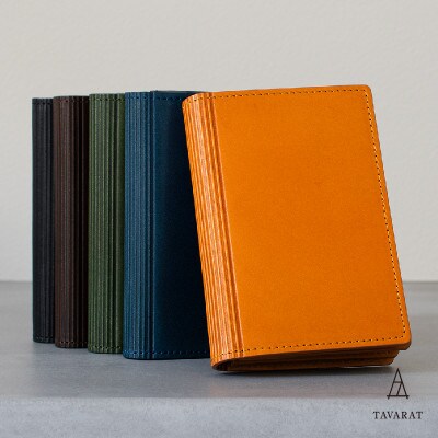 本革名刺入れ キャメル tav0051