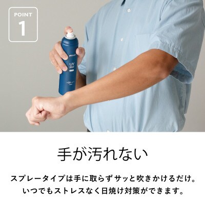 UVスプレー150g 2本セット 無香料 SPF50+ PA++++ UV耐水性★★ G2842