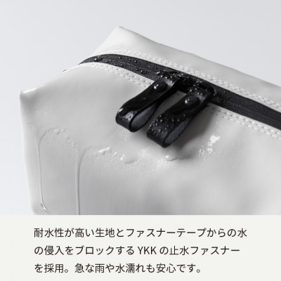 耐水ガジェットポーチ タフトポーチ+MAX(グレー) aso0028 G2807