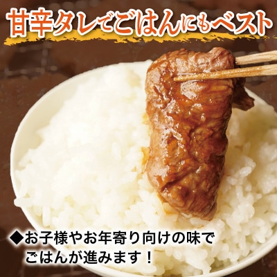 満足牛ハラミ　甘辛タレ漬け 合計3kg　牛肉 味付け 小分け 焼肉 焼くだけ　099H3714