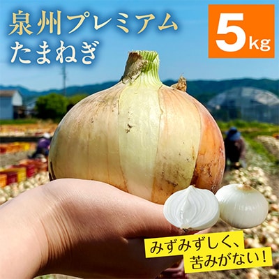 プレミアム 泉州たまねぎ 5kg(10～15玉)