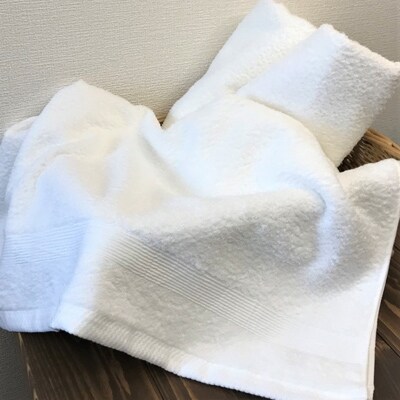 【泉州こだわりタオル】やわらかバスタオル3枚セット ホワイト 010B487