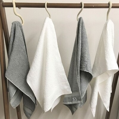 やわらかロングフェイスタオル6枚セットA 010B491