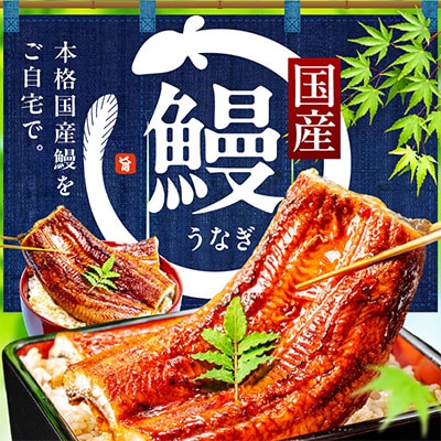 【特別規格】国産うなぎ蒲焼 320g以上(大サイズ2尾)