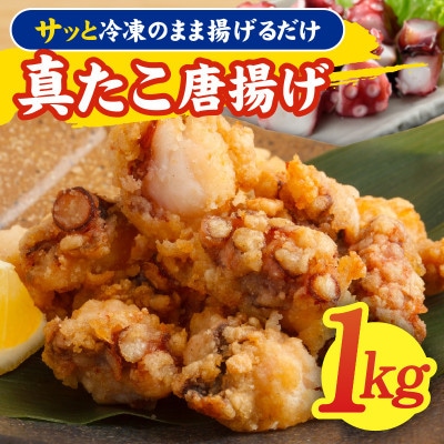 真たこ唐揚げ 1kg 簡単調理 真だこ タコ唐揚げ G3179
