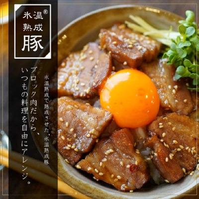 氷温(R)熟成豚 国産豚バラブロック2kg(500g×4) 010B643