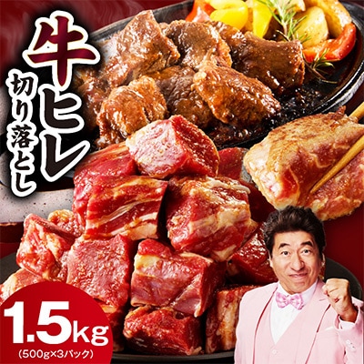 やわらか牛ヒレ肉 1.5kg 小分け 500g×3P 氷温熟成×特製ダレ mrz0280