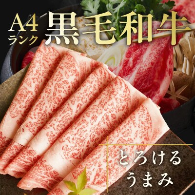 【A4ランク】黒毛和牛 リブサーロイン スライス 1.2kg 氷温熟成×極味付け mrz0331