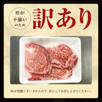 黒毛和牛リブロース サーロインステーキ 切り落とし 総量800g 氷温熟成×極味付け mrz0318