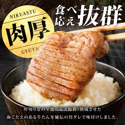 厚切り牛たん 1.5kg 氷温熟成×旨塩ダレ 味付き 訳あり 小分け mrz0284