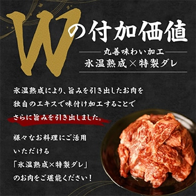 【氷温熟成×特製ダレ】牛肉 ハラミ 2.4kg(300g×8P) mrz0389