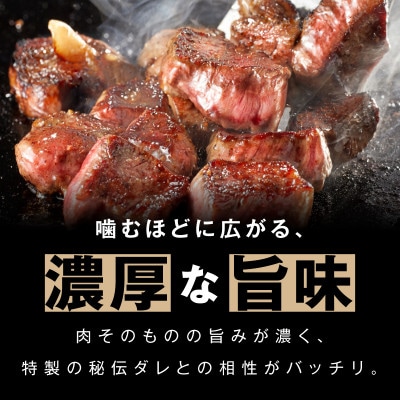 牛ザブトンロース カットステーキ 1kg【氷温熟成×特製ダレ 牛肉 肩ロース】 mrz0383