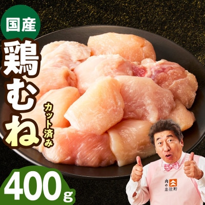 【お試し規格】国産 鶏むね肉 400g 氷温熟成×極味付け 小分け 味付き 簡単調理 mrz0397