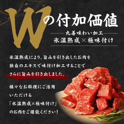 極上黒毛和牛ヒレ カットステーキ 合計 600g 氷温熟成×極味付け 牛肉 和牛 mrz0408