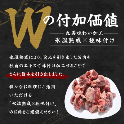 【氷温熟成×極味付け】煮込み用 牛ヒレ肉 切り落とし 2.5kg 小分け 訳あり mrz0416