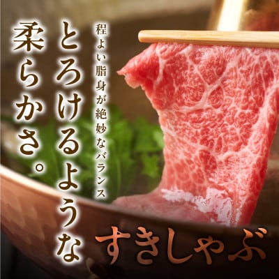 【お試し】黒毛和牛 肩ロース 400g すきしゃぶ 氷温熟成×極味付け 訳あり mrz0490