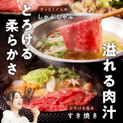 国産牛肉 すきしゃぶ用 600g 氷温熟成×極味付け 300g×2P 訳あり mrz0471