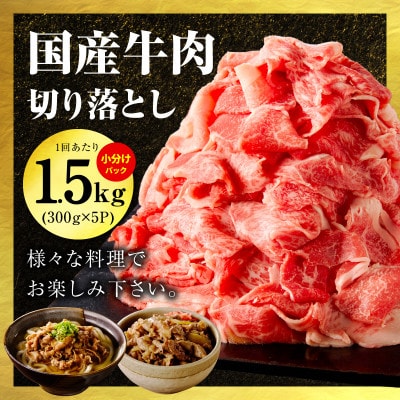 【毎月定期便】国産 牛肉&豚肉&鶏肉 まんぷく 5kg【氷温熟成×極味付け】 mrzZ020全3回
