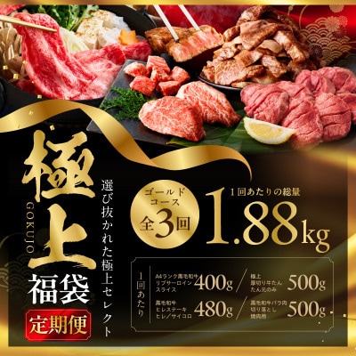 【毎月定期便】極上福袋 ゴールドコース 【5種 食べ比べ 氷温熟成×極味付け】 mrzZ030全3回