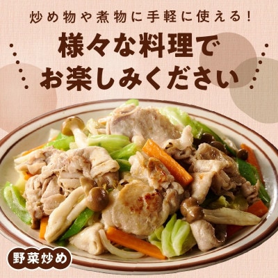 【毎月定期便】国産 豚肉 切り落とし 4kg【氷温熟成×極味付け ぶたにく 】 mrzZ067全2回