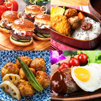 おすすめ!人気のハンバーグとつくね 2種セット 099H867