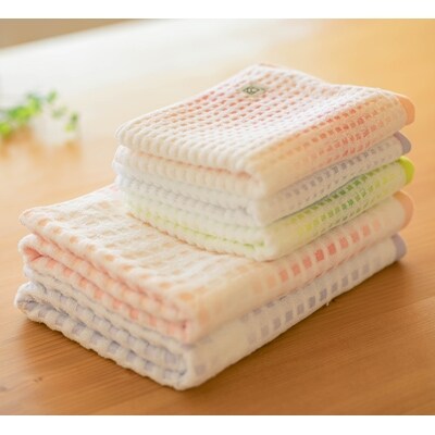 グラデーションワッフルタオルセット 099H1547