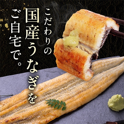 国産!うなぎ白醤油焼き2尾　せいろ蒸し備長炭仕上げ G1852