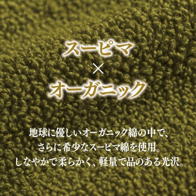 高級泉州タオル ラガマフィン バスタオル カーキー 3枚 099H2482