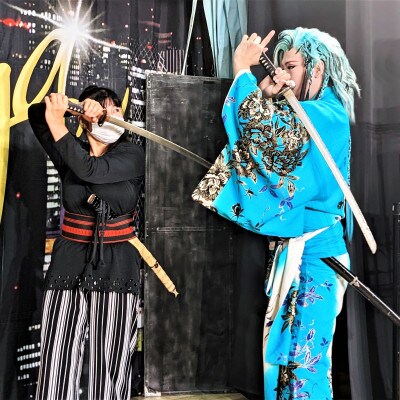 大衆演劇 散切り 大衆演劇 #大衆演劇セット #役者 #舞台 #劇場 #鬘 #かつら
