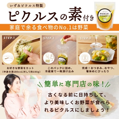 季節の泉州野菜 12種 おまかせセット ピクルスの素 2袋付き 010B1549