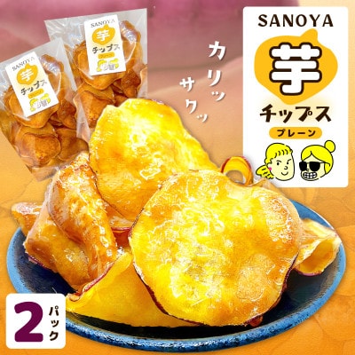 さのやチップス(プレーン味)160g×2パック 芋匠さのや 人気メニュー 005A562