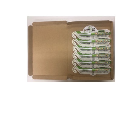 GReeeeN 3列超極細毛歯ブラシSIRO SOH ふつう 6本セット 010B560