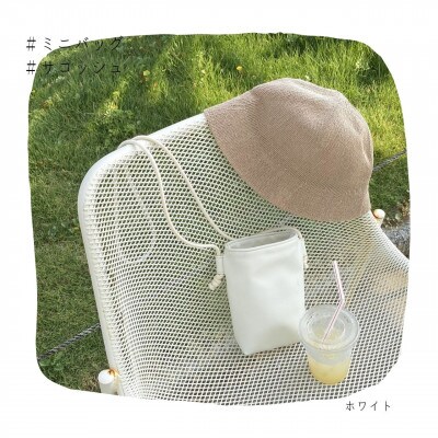 tonto　ショルダーバッグ【ホワイト】010B983