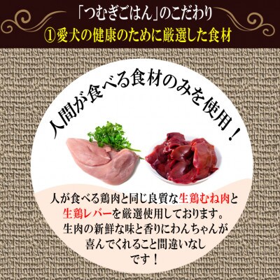 国産無添加ドッグフード「つむぎごはん」　500g　099H2022