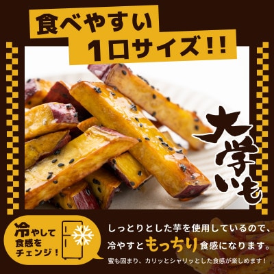 こだわり大学芋 スティック 計600g 追い蜜付き 小分け スイーツ 005A668