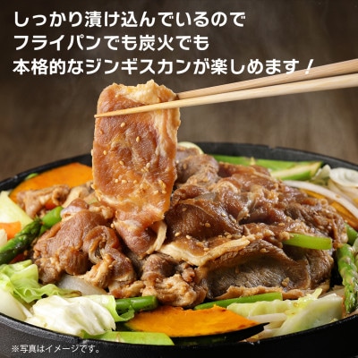味付けジンギスカン 1kg(250g×4P/4人前)小分け ラム焼肉 015B399