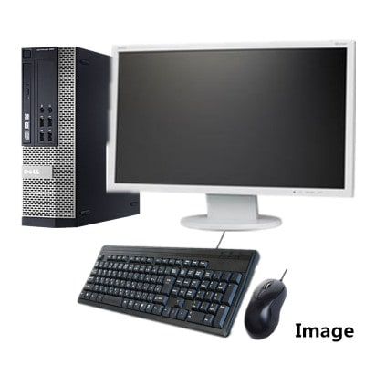 DELL製再生パソコン Core i7搭載 Win10 SSD 液晶モニター付 099H1208