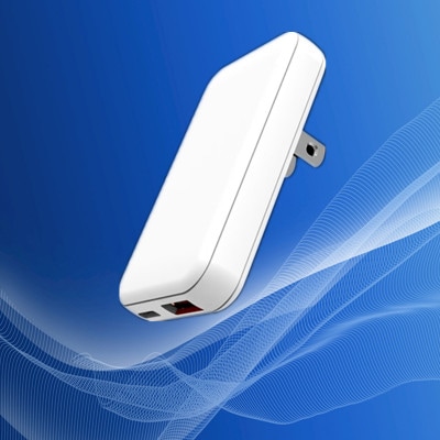 急速充電器 PD 20W USB Type-A&Type-C スマートフォン超薄型 099H3808