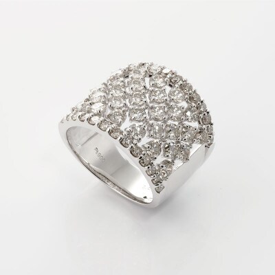ARC-EN-CIEL PTダイヤリング(計 3.0ct)【鑑別書付き】サイズ14号 J007-1
