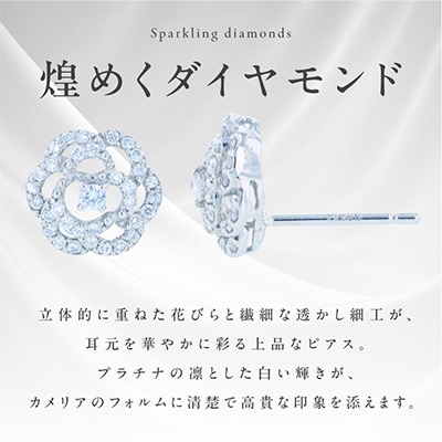 ARC-EN-CIEL PTダイヤピアス(計0.28ct)【鑑別書付き】
