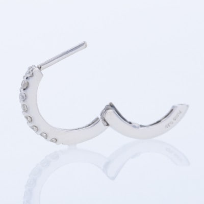 ARC-EN-CIEL PTダイヤピアス(計 0.20ct)【鑑別書付き】 J088