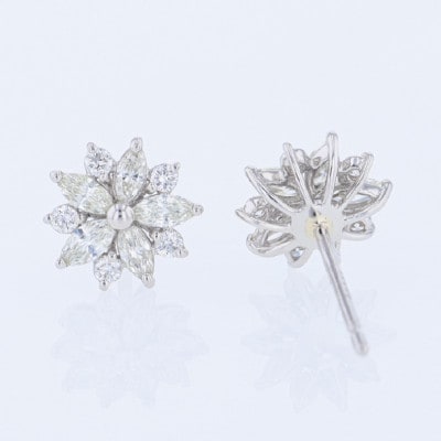 ARC-EN-CIEL PTダイヤピアス(計 0.40ct)【鑑別書付き】 J089