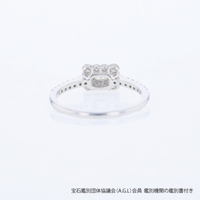 ARC-EN-CIEL PTダイヤリング(計 0.50ct) 【鑑別書付き】サイズ8号 J091