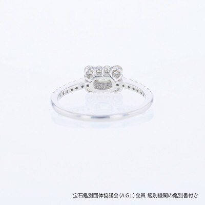 ARC-EN-CIEL PTダイヤリング(計 0.50ct) 【鑑別書付き】サイズ13号 J091