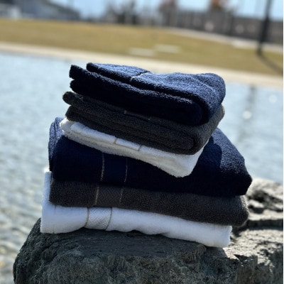 【THE PREMIUM TOWEL】4枚セットフェイスタオル/厚手泉州タオル 015B184
