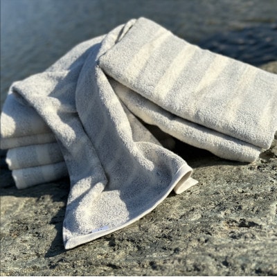 【THE EARTH TOWEL】4枚セットフェイスタオル/速乾泉州タオル 010B1127