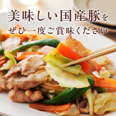 【さとふる限定】国産豚肉 切り落とし 4kg(500g×8)【氷温熟成×極味付け】mrz0013