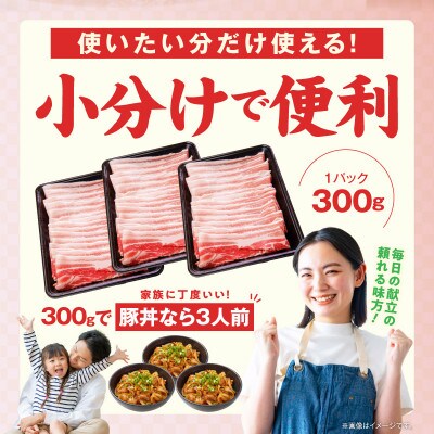 【氷温熟成×極味付け】国産 豚バラ スライス 2.4kg 小分け 300g×8P mrz0443