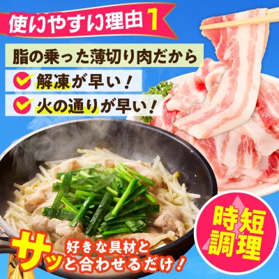 【数量限定】味付け 国産豚バラ 切り落とし 2kg 小分け 400g×5P