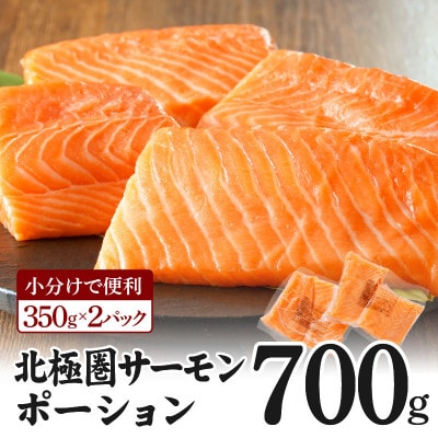 北極圏サーモン ポーション 700g(350g×2パック)010B1255